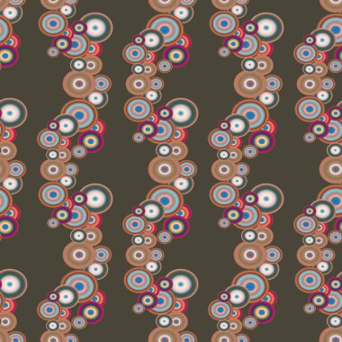 soyut geometrik renkli Dikişsiz desen arka plan için vektör çizim