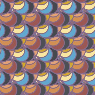 soyut geometrik renk desenli vektör çizimi