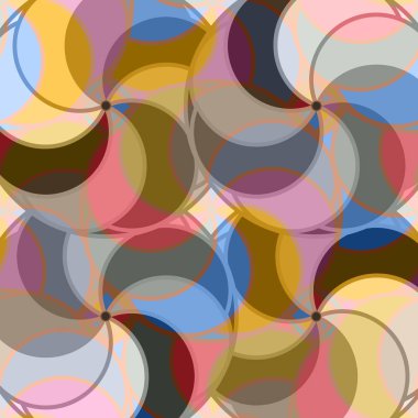 soyut geometrik renk desenli vektör çizimi