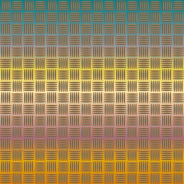 parlayan oluklu demir doku, paslanmaz çelik desen, vektör çizim, kopyalama alanı