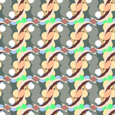 soyut geometrik renkli Dikişsiz desen arka plan için vektör çizim