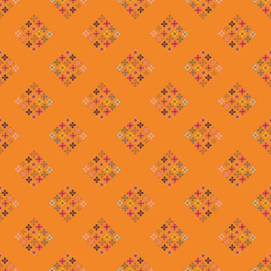  soyut çiçek geometrik Dikişsiz desen arka planı için