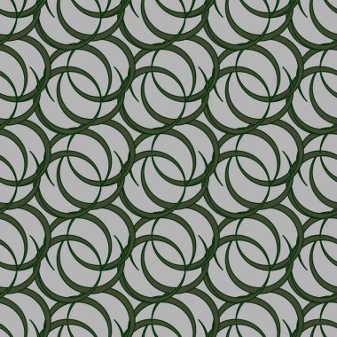 Daireler için arka plan ile Seamless modeli. vektör çizim