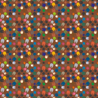 Çok renkli diş parlak Dikişsiz desen arka planı için.