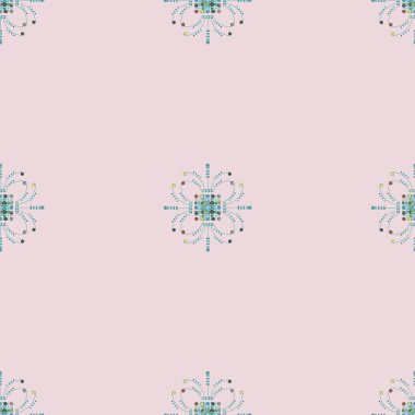 Vintage seamless modeli, vektör çizim 