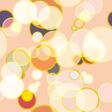 Daireler ile sorunsuz arka plan