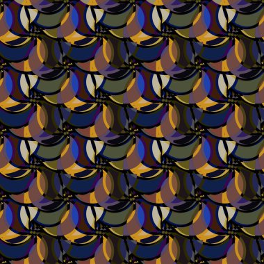 soyut geometrik renk desenli vektör çizimi