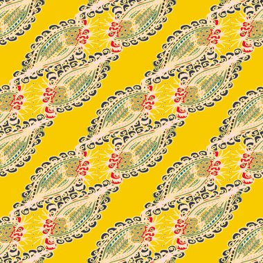 Soyut geometrik Dikişsiz desen tasarım çalışmaları için.