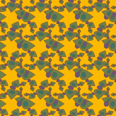 Soyut geo damla şeklindeki PIN arka plan deseni. 