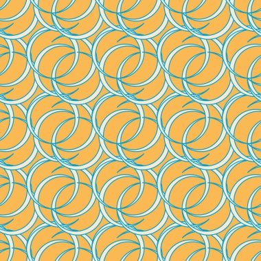 Daireler için arka plan ile Seamless modeli. vektör çizim