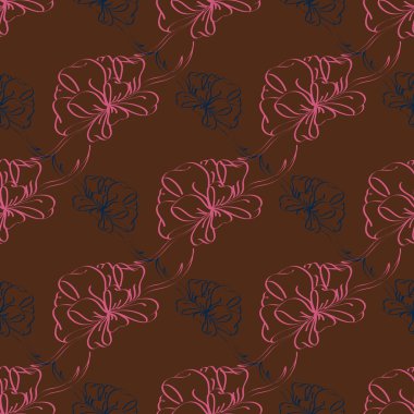 Renkli Yay ve kurdeleler sorunsuz desenli arka.