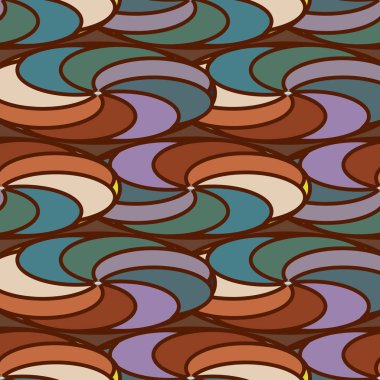 soyut geometrik renk desenli vektör çizimi