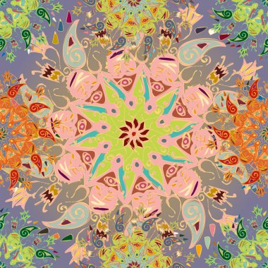 Arkaplan için soyut geometrik renkli desen. vektör illüstrasyonu 