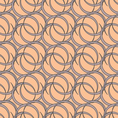 Daireler için arka plan ile Seamless modeli. vektör çizim