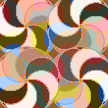 soyut geometrik renk desenli vektör çizimi