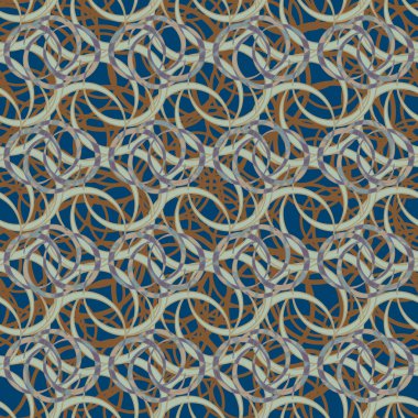 Daireler için arka plan ile Seamless modeli. vektör çizim