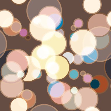 Daireler ile sorunsuz arka plan