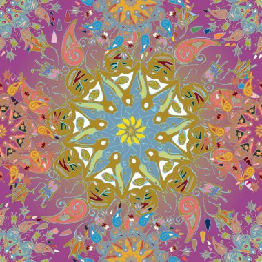 Arkaplan için soyut geometrik renkli desen. vektör illüstrasyonu 