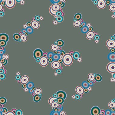 soyut geometrik renkli Dikişsiz desen arka plan için vektör çizim