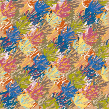 soyut dikişsiz desen, vektör illüstrasyonu