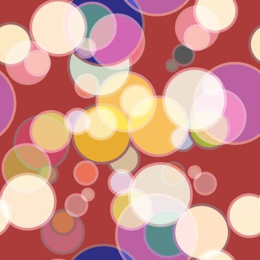 Daireler ile sorunsuz arka plan