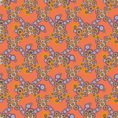 soyut geometrik renkli Dikişsiz desen arka plan için vektör çizim