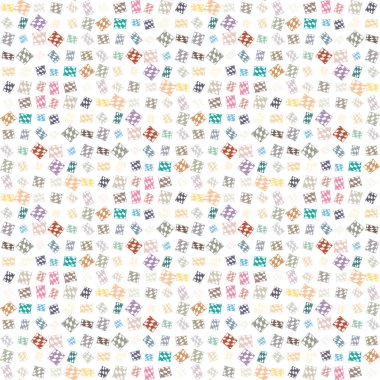 soyut geometrik renkli Dikişsiz desen arka plan için vektör çizim