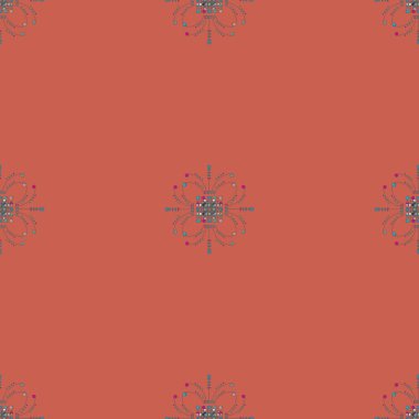 Vintage seamless modeli, vektör çizim 