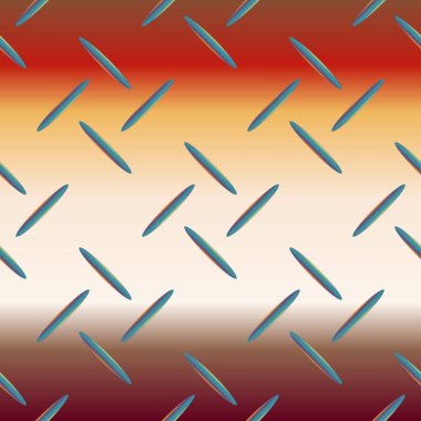 parlayan oluklu demir doku, paslanmaz çelik desen, vektör çizim, kopyalama alanı