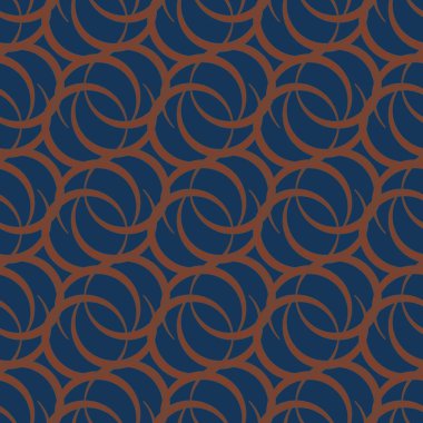 Daireler için arka plan ile Seamless modeli. vektör çizim