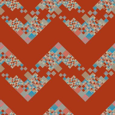 grafik küpleri ve kareler arka plan, sorunsuz tasarlamak vektör çizim 