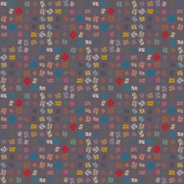 soyut geometrik renkli Dikişsiz desen arka plan için vektör çizim