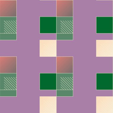 küpleri ve kareler arka plan tasarlamak vektör çizim