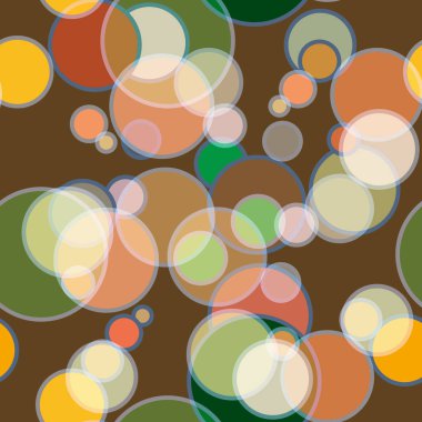 Daireler ile sorunsuz arka plan