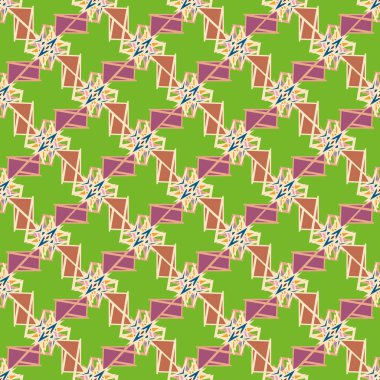 soyut geometrik Dikişsiz desen arka planı için. 