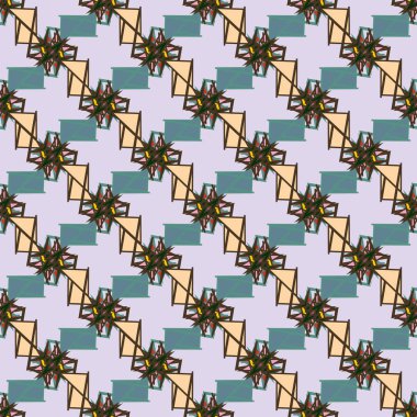 soyut geometrik Dikişsiz desen arka planı için. 