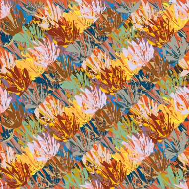 soyut dikişsiz desen, vektör illüstrasyonu