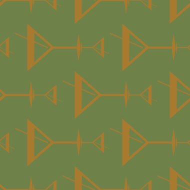 Tropik kokteyller desen, renkli kesintisiz vektör çizim