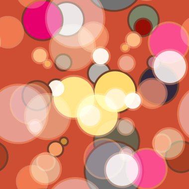 Daireler ile sorunsuz arka plan