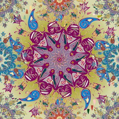 Arkaplan için soyut geometrik renkli desen. vektör illüstrasyonu 