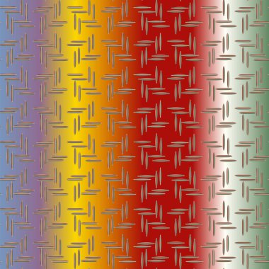 Metalik paslanmaz çelik arka plan sorunsuz vektör çizim