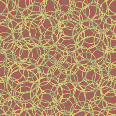 Daireler için arka plan ile Seamless modeli. vektör çizim