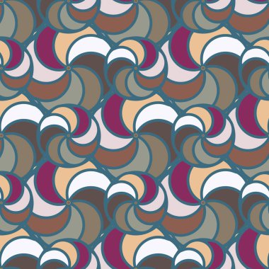 soyut geometrik renk desenli vektör çizimi