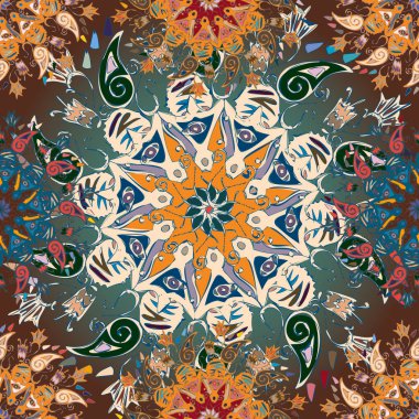 Arkaplan için soyut geometrik renkli desen. vektör illüstrasyonu 