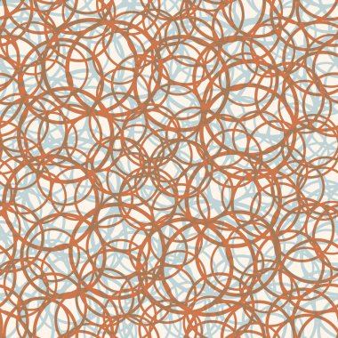 Daireler için arka plan ile Seamless modeli. vektör çizim