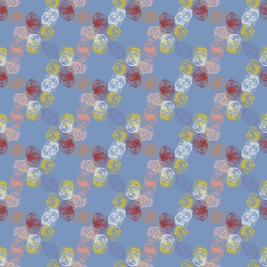 Soyut geometrik renkli seamless modeli, arka plan