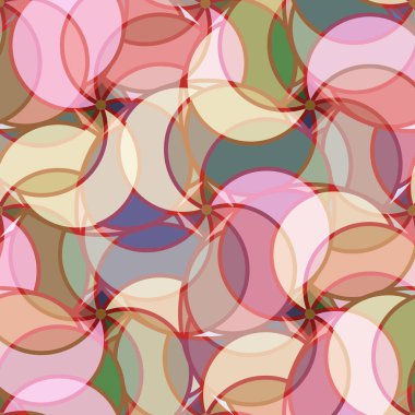 soyut geometrik renk desenli vektör çizimi