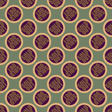 Dikişsiz desen, vektör çizim sattı