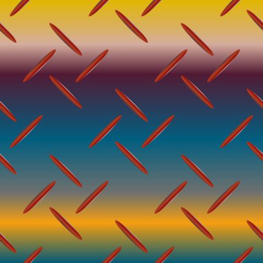 parlayan oluklu demir doku, paslanmaz çelik desen, vektör çizim, kopyalama alanı