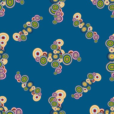 soyut geometrik renkli Dikişsiz desen arka plan için vektör çizim